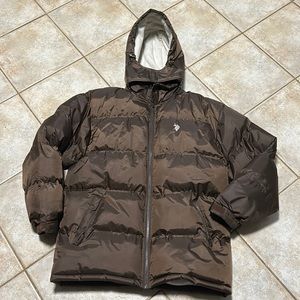 US Polo Assn. Fleece Lined Puffer Coat